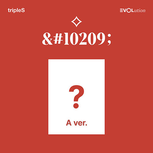 TRIPLES EVOLUTION MINI ALBUM - ⟡ MUJUK + APPLEMUSIC SPECIAL GIFT